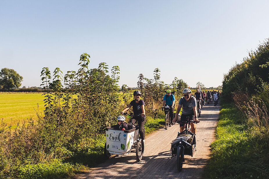 Lastenradparade 2024 unterwegs Lastenradparade 2024 unterwegs