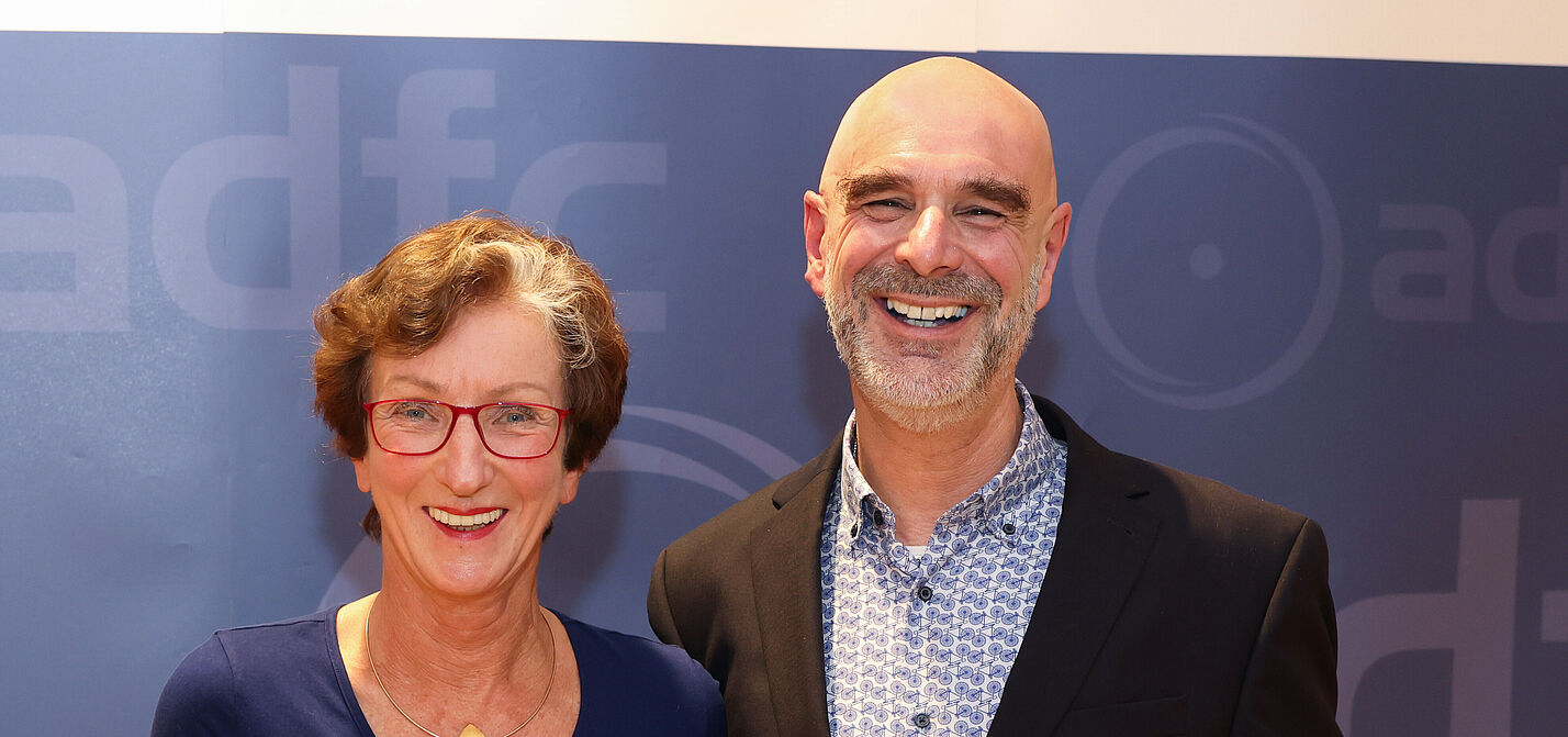 Doppelspitze ADFC NRW (Annette Quaedvlieg und Axel Fell) Doppelspitze ADFC NRW (Annette Quaedvlieg und Axel Fell)