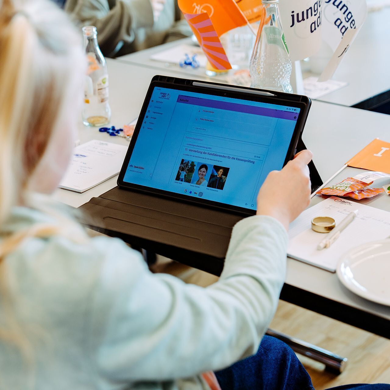 Wahlen mit digitalem Gerät Landesjugendversammlung 2026 Wahlen mit digitalem Gerät Landesjugendversammlung 2026