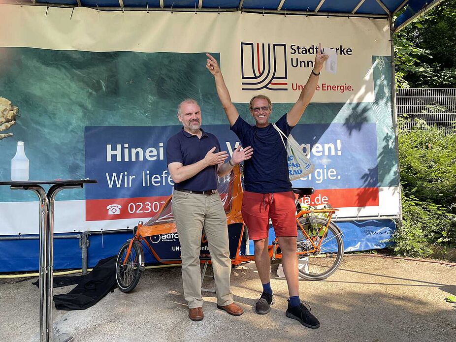 Marcus Witte als bester Einzelradler