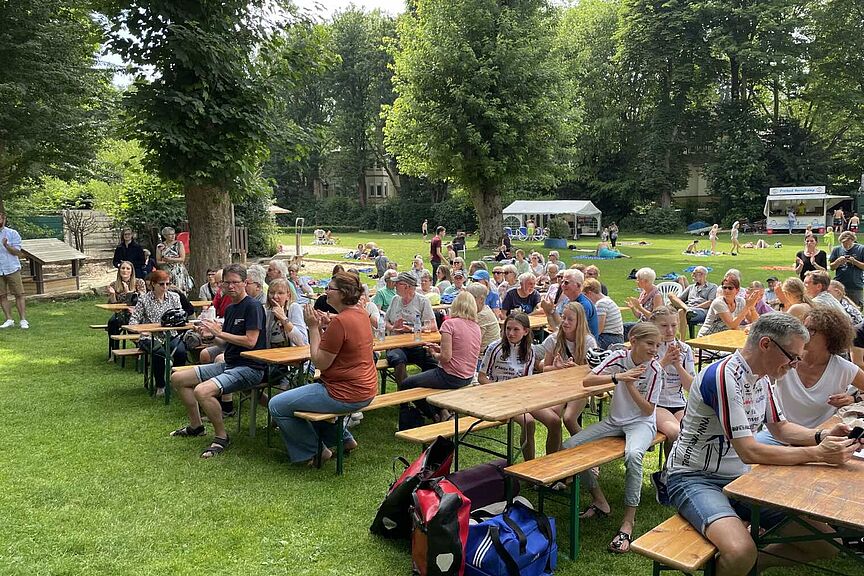 Abschluss im Bornekampbad